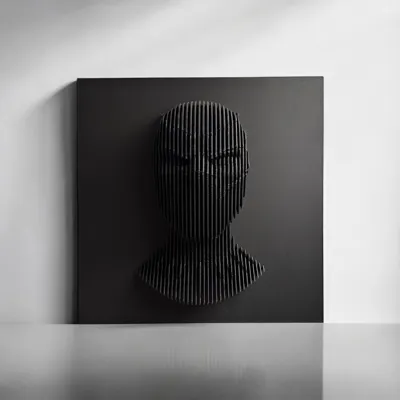 Black Panther Layered Wall Art