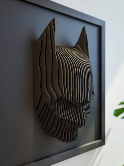 Batman Layered Wall Art – Dark Knight
