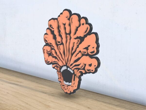 Clicker - Last of Us - Layered - Word Wall Art