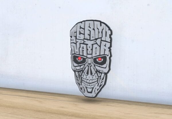 Terminator - Layered - Word Wall Art