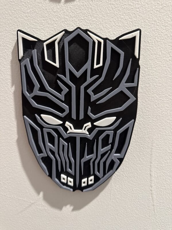 Black Panther - Layered - Word Wall Art