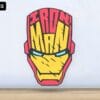 Iron Man - Layered - Word Wall Art
