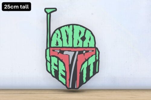 IMG-20251208-WA0083 Boba Fett - Layered - Word Wall Art