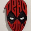 Deadpool - Layered - Word Wall Art
