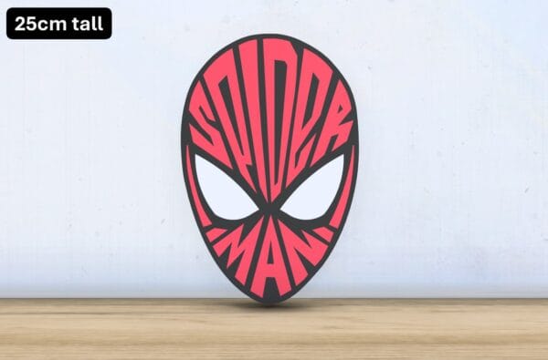 Spider-man - Layered - Word Wall Art