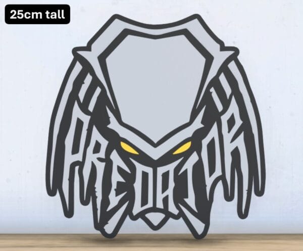 Predator - Layered - Word Wall Art