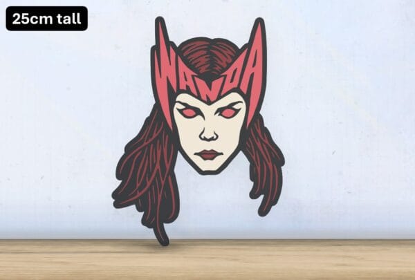 Wanda - Layered - Word Wall Art