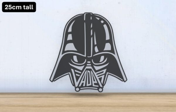 Darth Vader - Layered - Word Wall Art