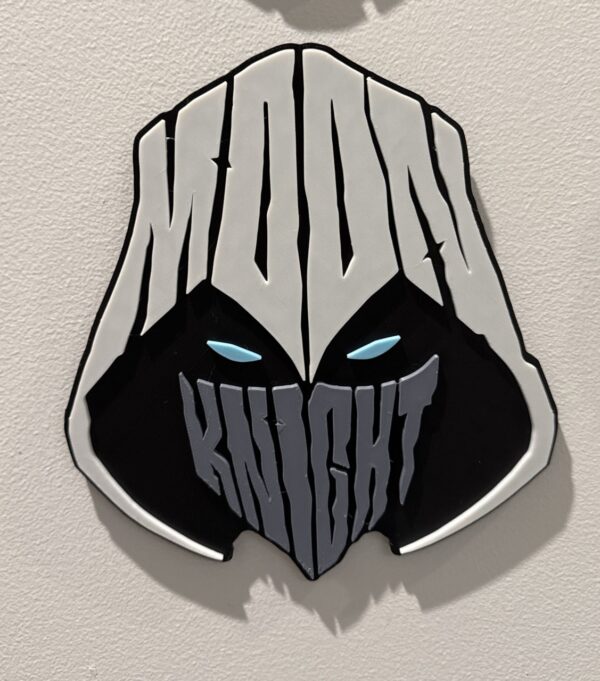 Moon Knight - Layered - Word Wall Art