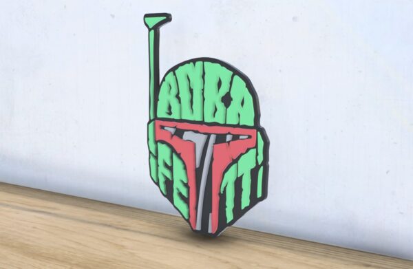 IMG-20251208-WA0125 Boba Fett - Layered - Word Wall Art