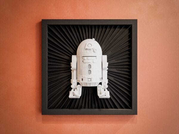 R2-D2 - Star Wars 3D Wall Art