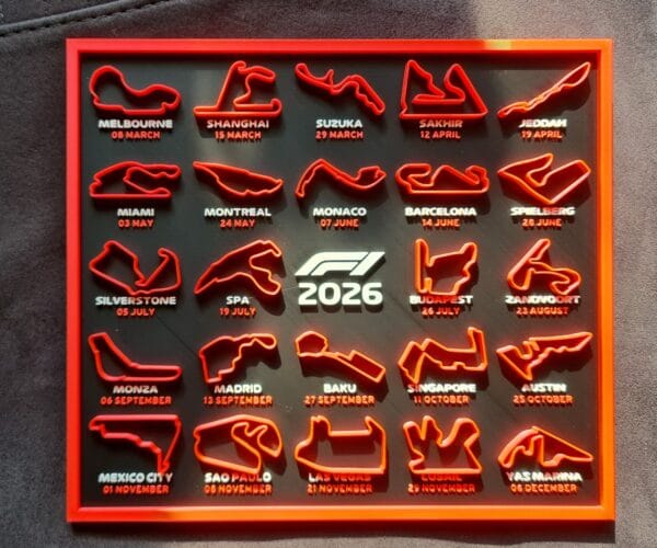 F1 2026 Calendar